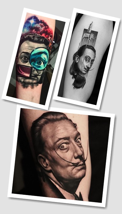 тату Сальвадор Далі