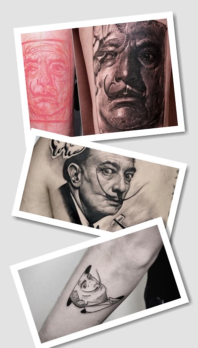 значення тату Сальвадор Далі