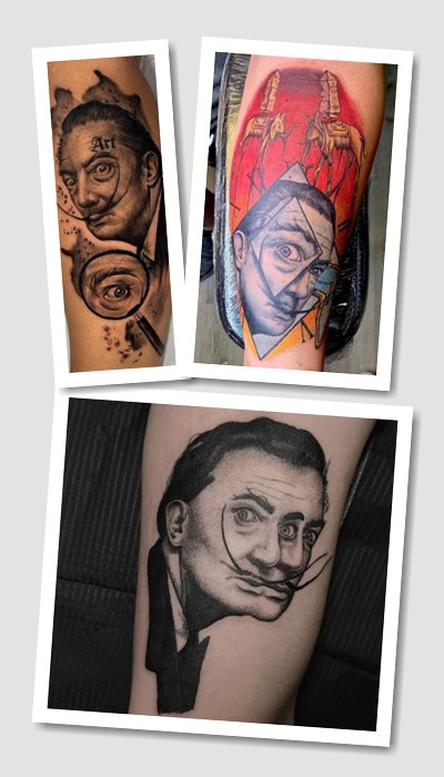 що означає татуювання Сальвадор Далі