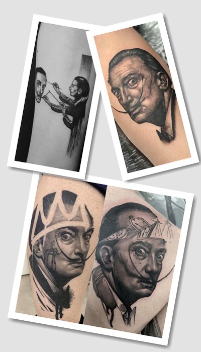 кому підійде тату Сальвадор Далі