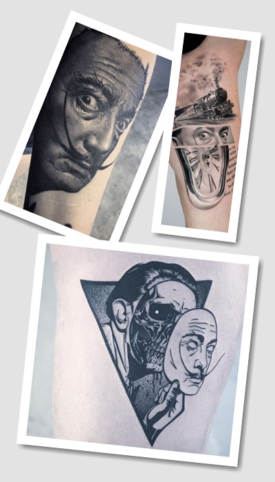 кому підійде татуювання Сальвадор Далі