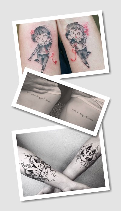 парні татуювання для сестер 