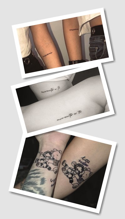 стилі татуювань парних для сестер