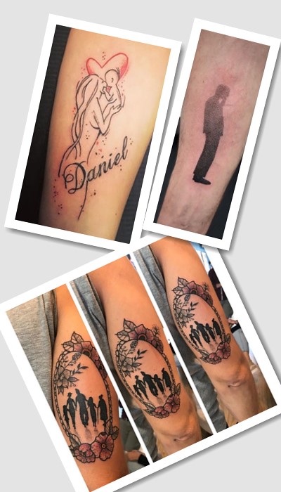 татуювання Силует