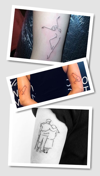 що означає татуювання Силует