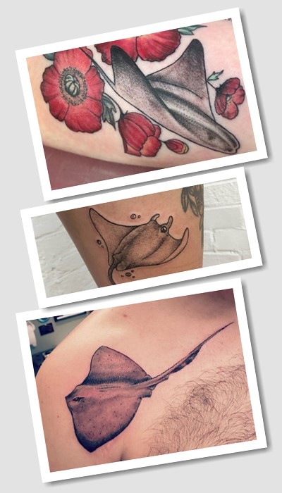 значення татуювання Скат манта