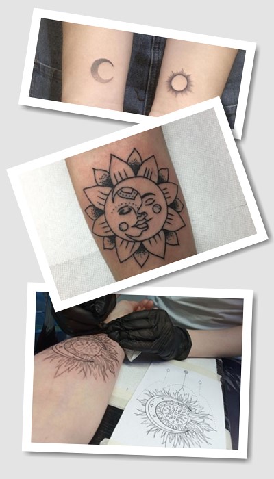 значення тату сонце і місяць 