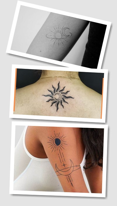що означає татуювання сонце і місяць
