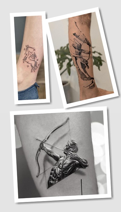 значення татуювання Стрілець