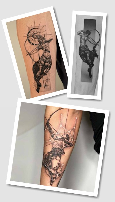 кому підійде тату Стрілець