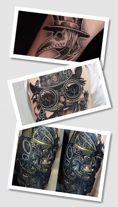 тату стімпанк