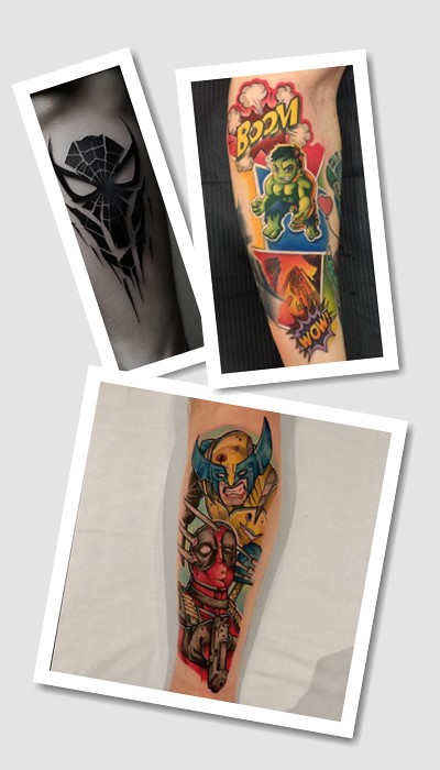татуювання супергерої  у Києві