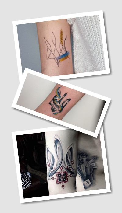 татуювання тризубець