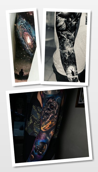 кому підійде тату галактика