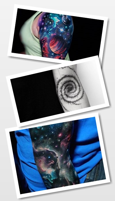 ідеї татуювання галактика
