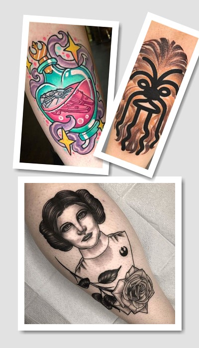 Зоряні війни татуювання