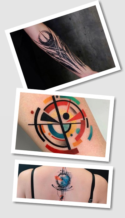 татуювання абстракція