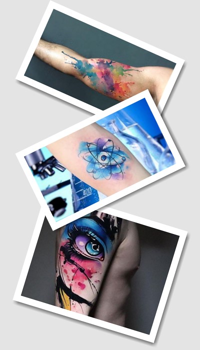 акварель татуювання у Києві