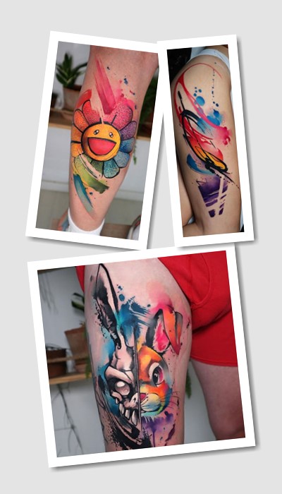 що означають акварель тату