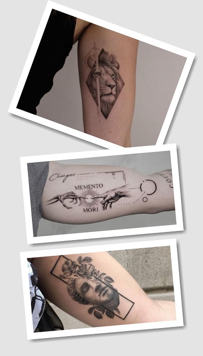 татуювання на біцепсі