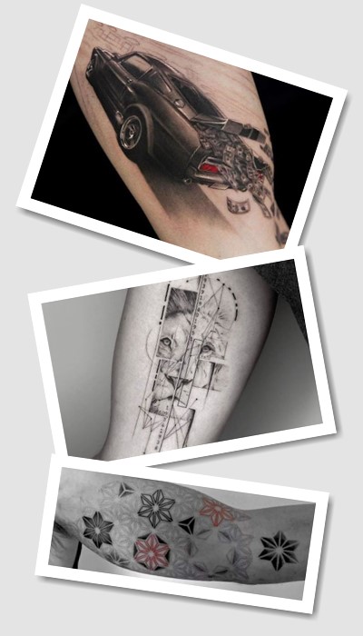 стилі татуювань на біцепсі