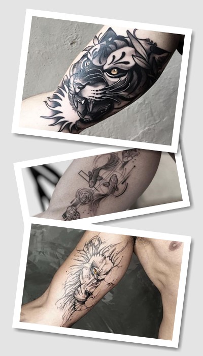 особливості татуювань на біцепсі