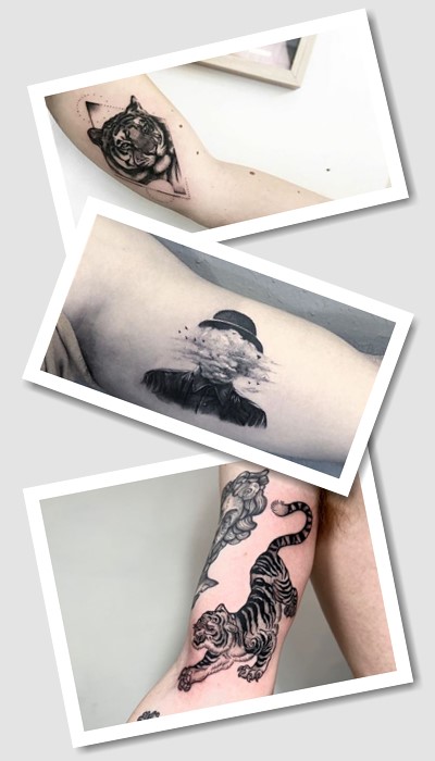 кому підійде татуювання на біцепсі