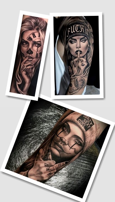 стиль татуювання чикано