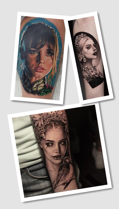 татуювання Дівчина у Києві