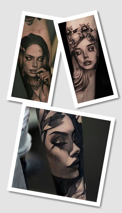 татуювання Дівчина