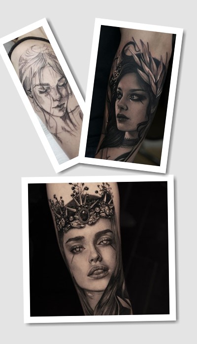 кому підійде тату Дівчина