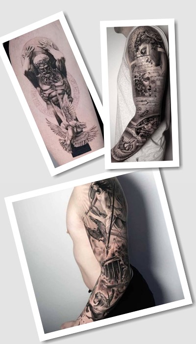 стиль грецькі татуювання