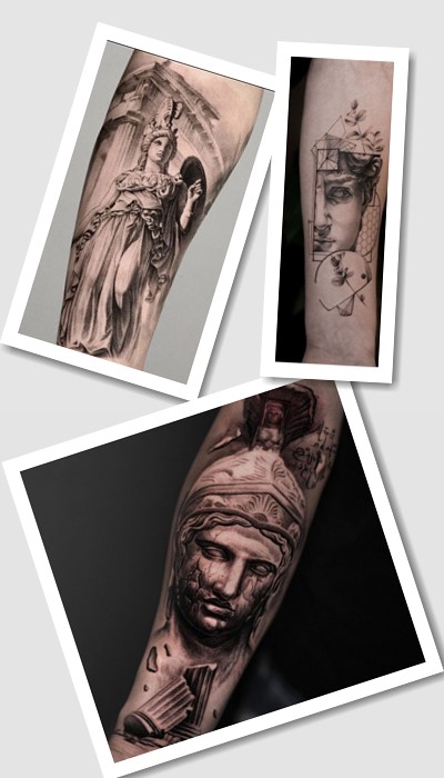 кому підійде грецьке татуювання 