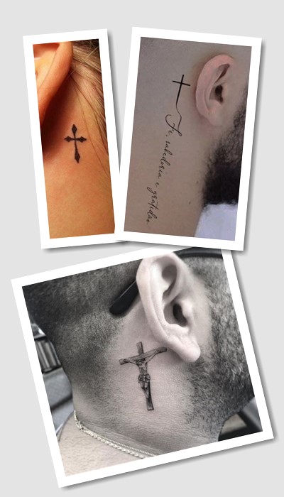 значення татуювання хрест на шиї