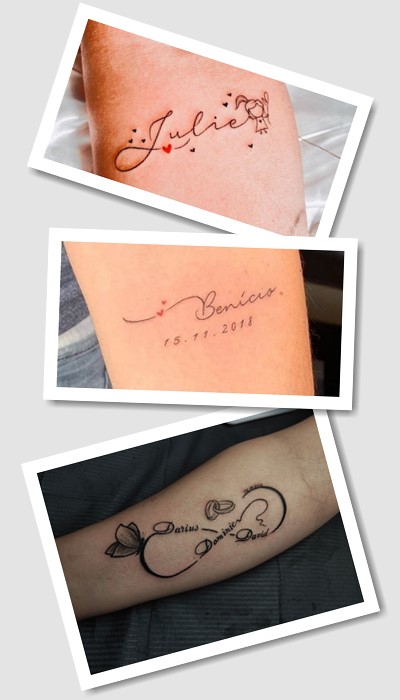 татуювання Імена дітей у Києві