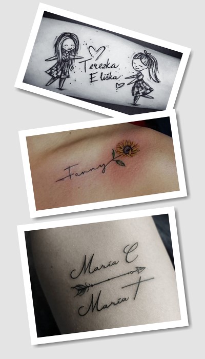 татуювання Імена дітей