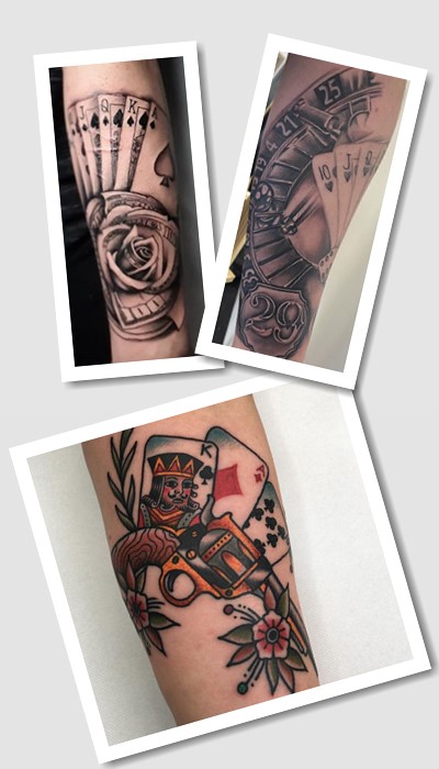 татуювання Гральні карти