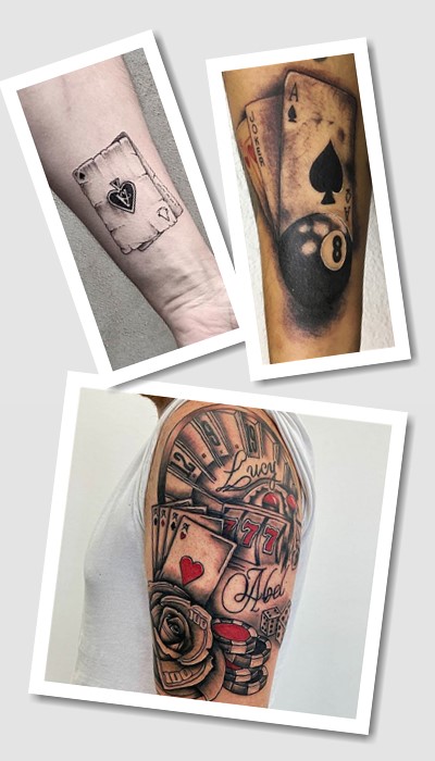 значення тату Гральні карти