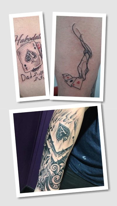 значення татуювання Гральні карти