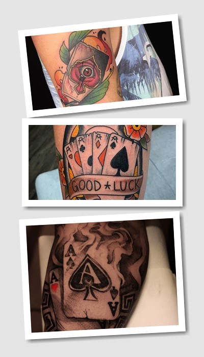 кому підійде тату Гральні карти