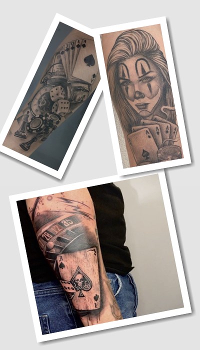 ідеї татуювання Гральні карти