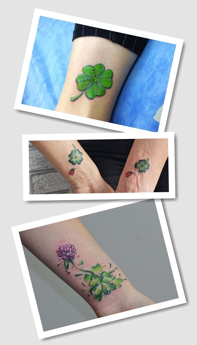 татуювання клевер