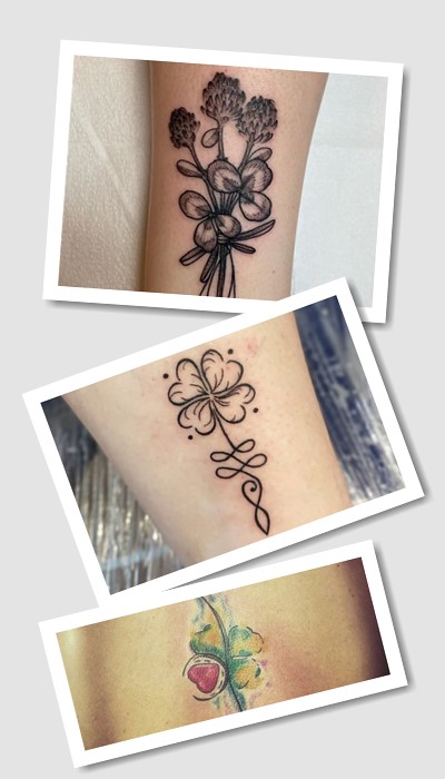 значення татуювання клевер