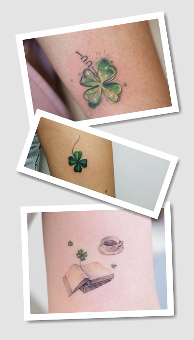 кому підійде тату клевер