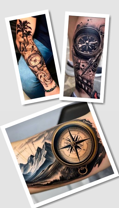 тату Компас
