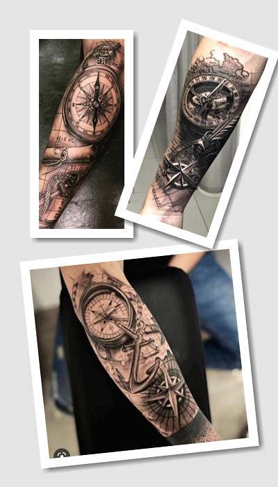 що означає тату Компас