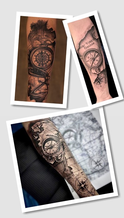 ідеї татуювання Компас