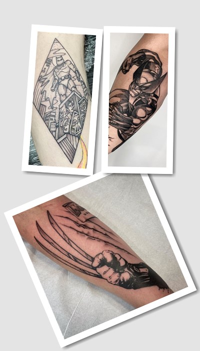 що означає тату комікси