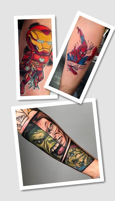 що означає татуювання супергерої