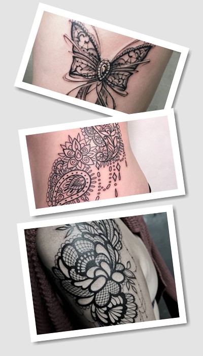 тату мереживо